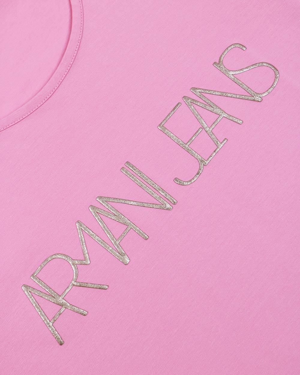 Armani Jeans Long Sleeved T-shirt In Pink