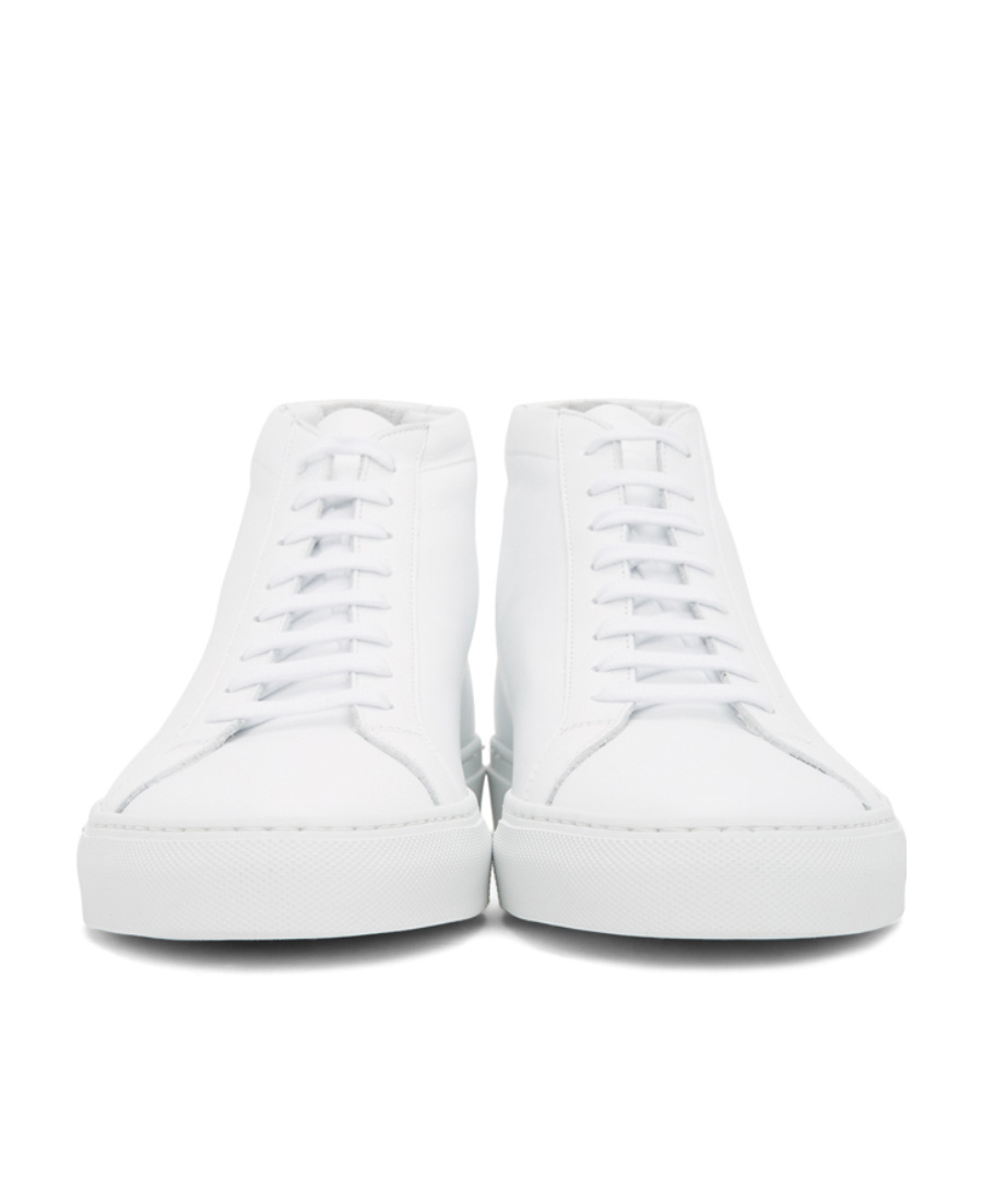 Common Projects Achilles Leather Sneakers In White