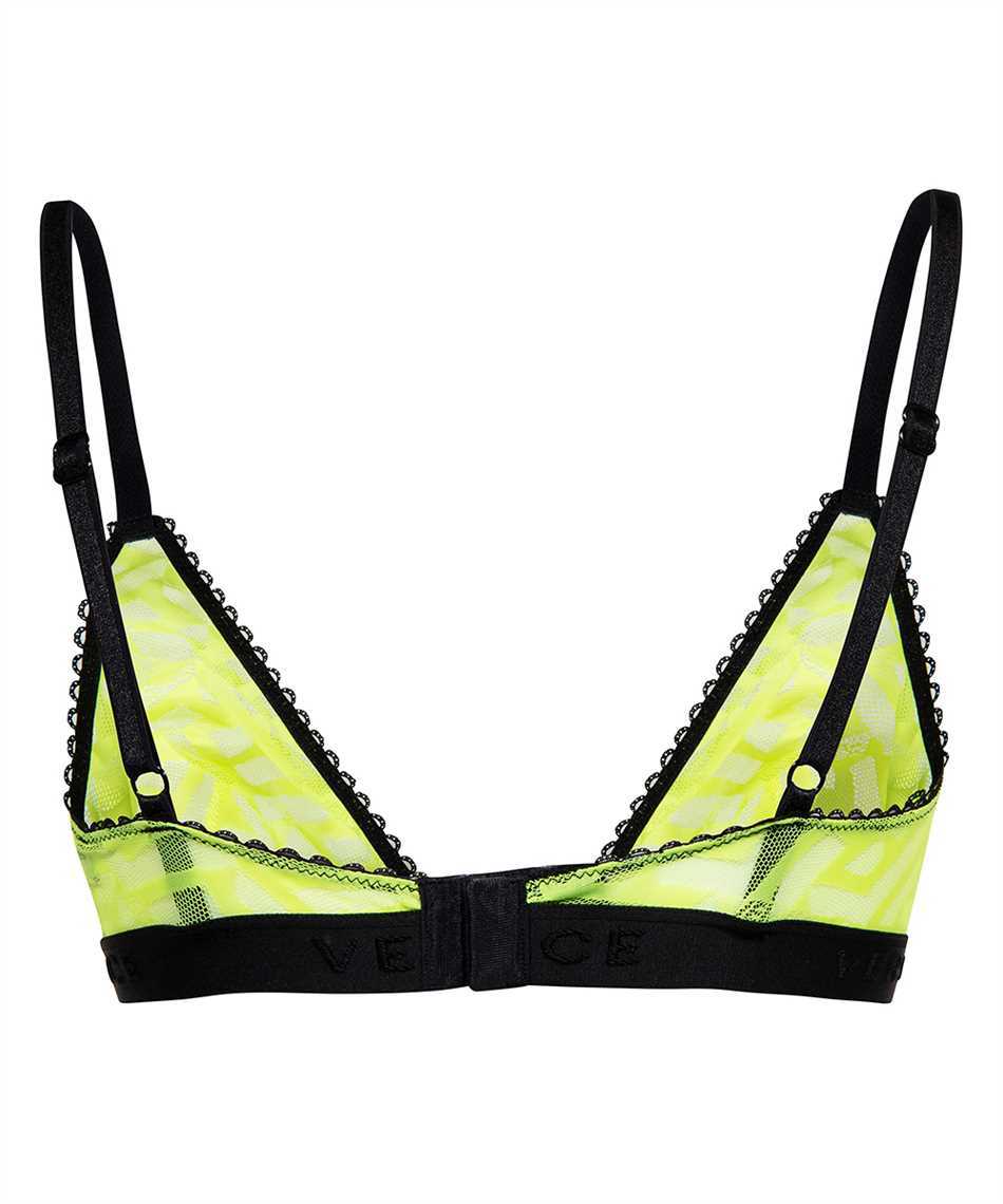 Versace Logo Bra In Yellow