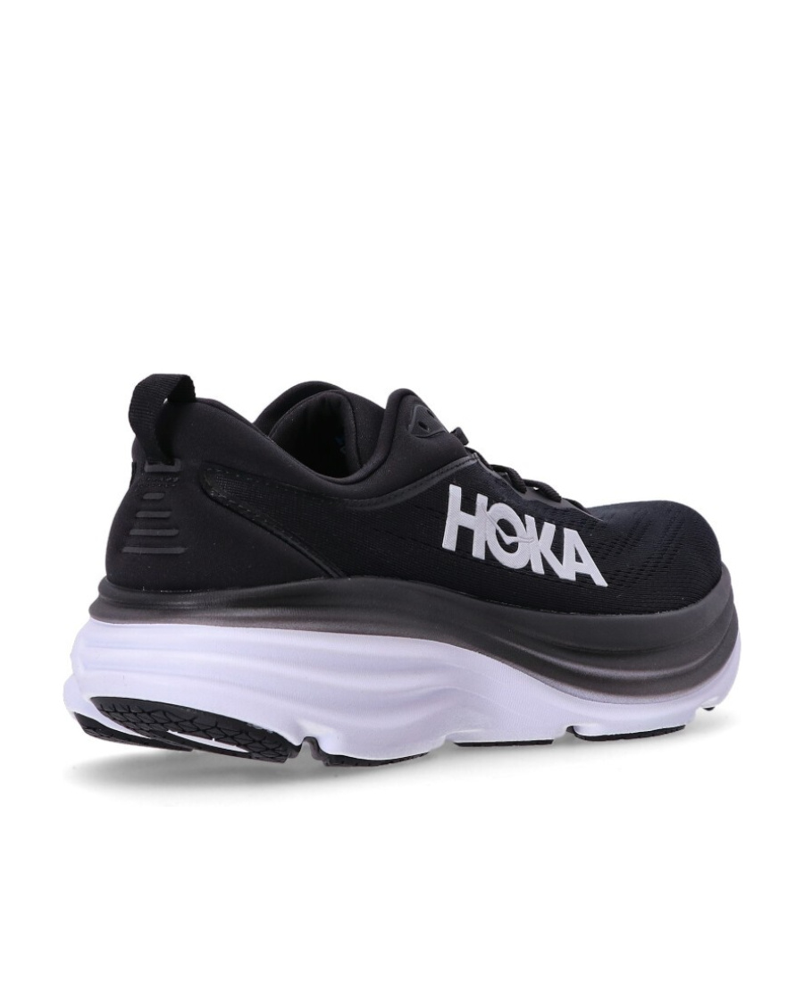 Hoka Bondi 8 Mens Performance Lifestyle Athletic And Training Shoes In Black