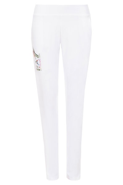 Shop Ea7 Logo Details Sports Suit In White
