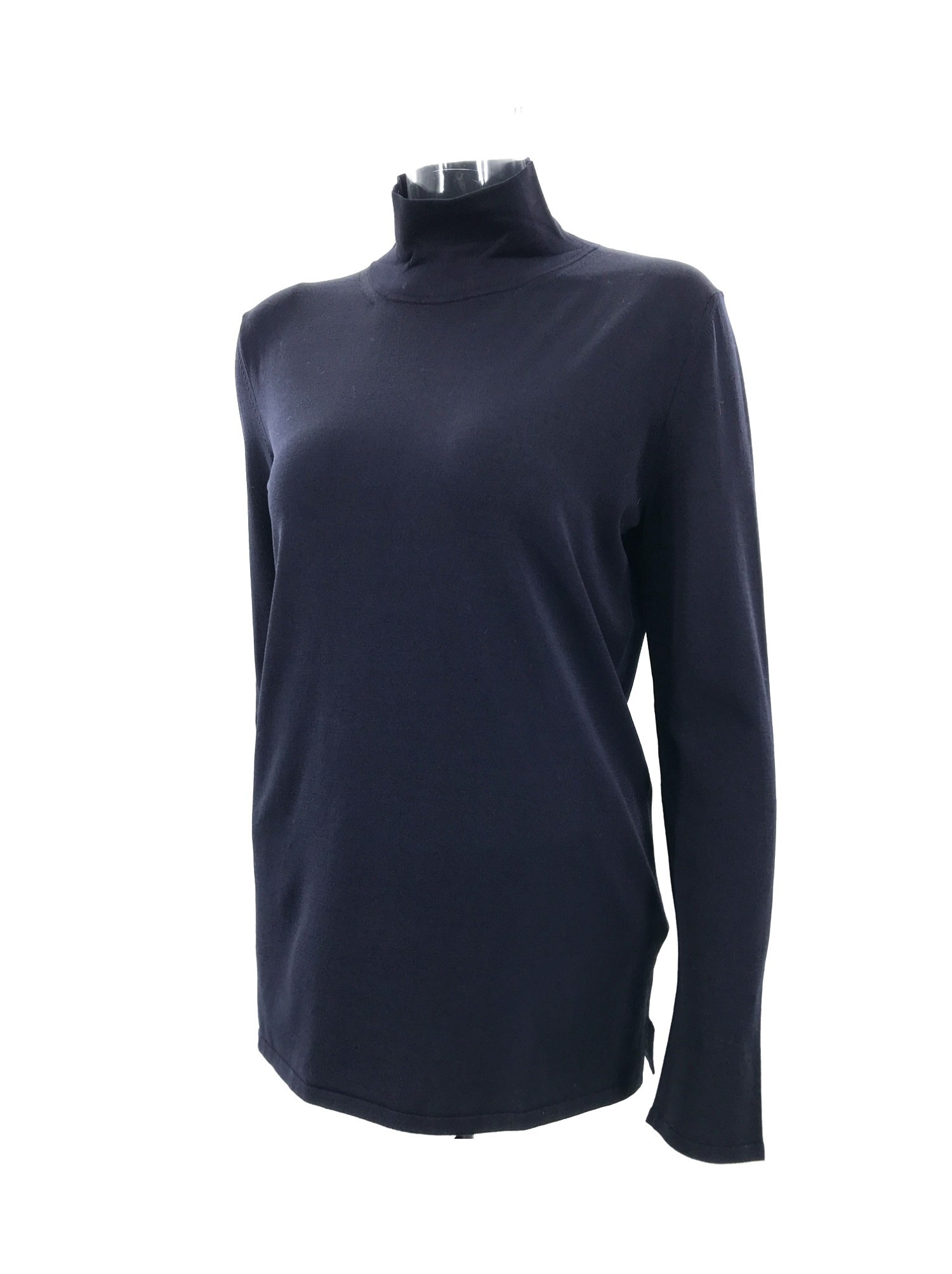 Max Mara Long-sleeved Sweater In Black