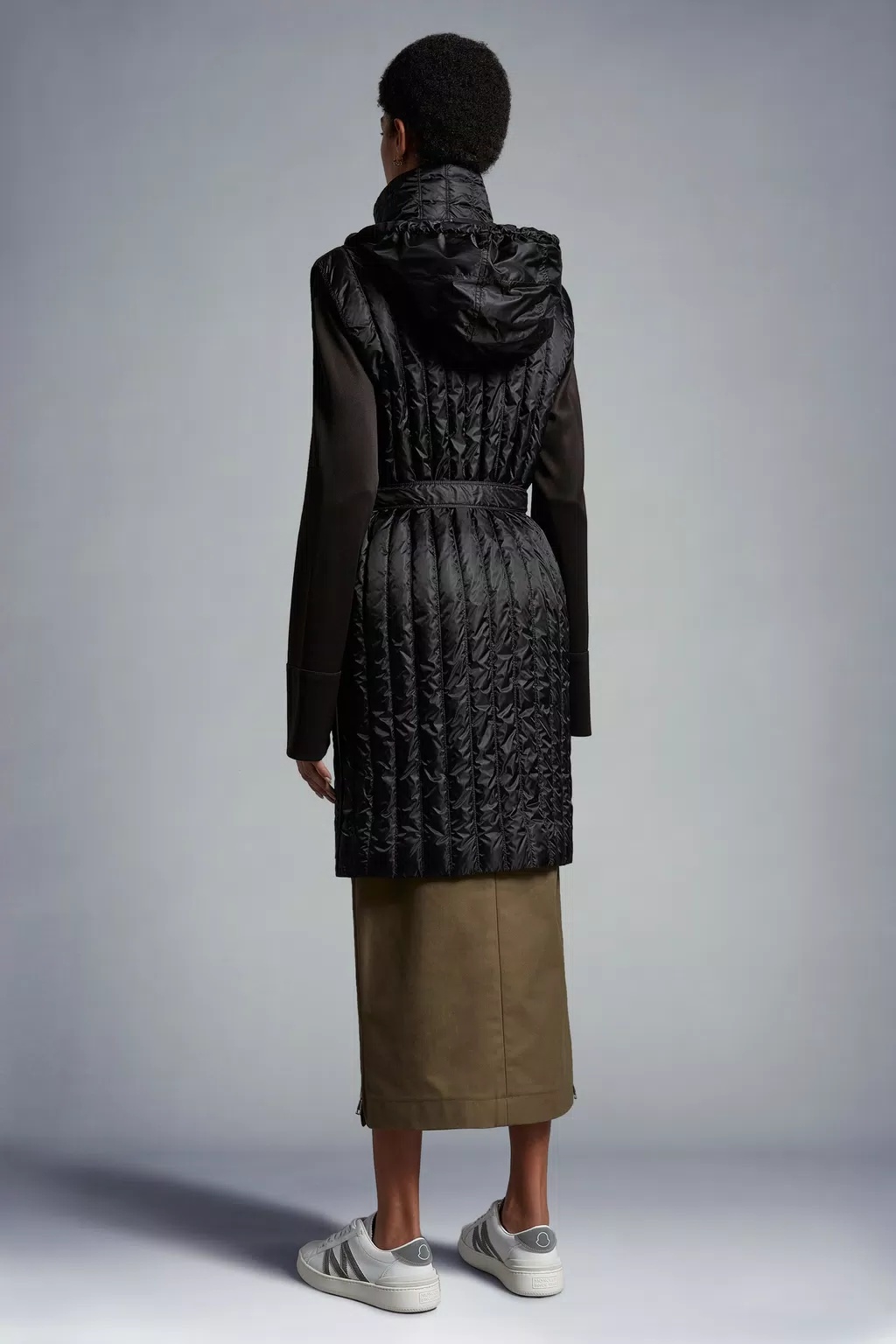 MONCLER DRAVA LONG DOWN GILET