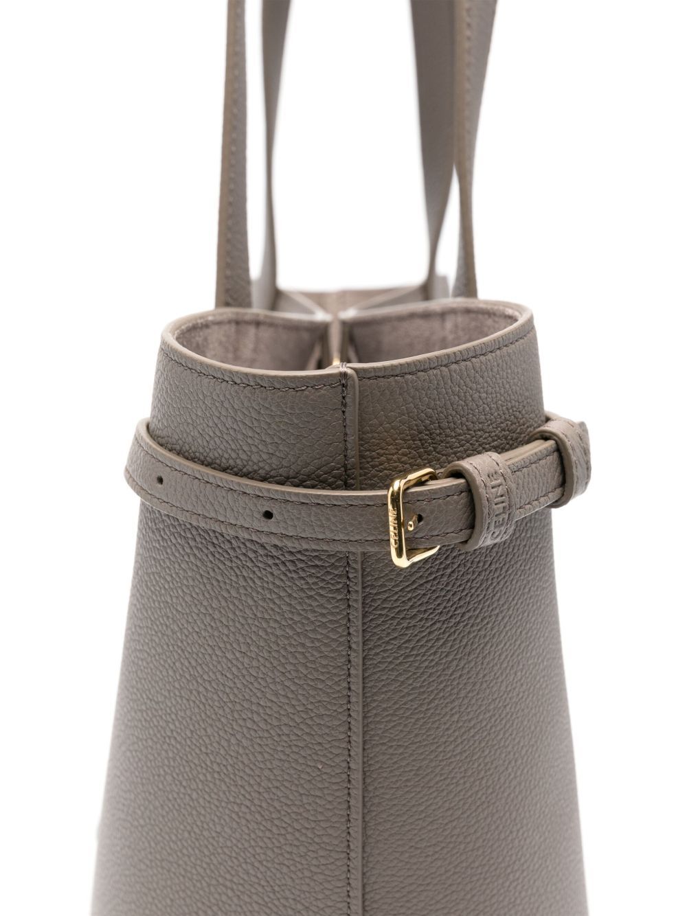 Celine Women Cuir Triomphe Anais Small Borsa Shopping In Gray