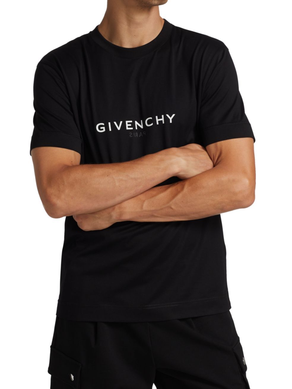 Shop Givenchy Reverse Slim Fit T-shirt In Black