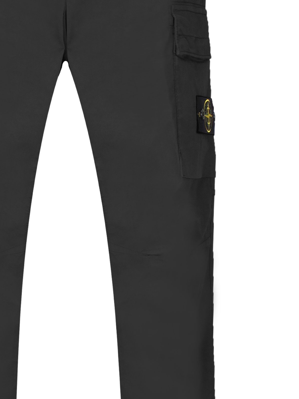 STONE ISLAND STONE ISLAND LOGO PATCH CARGO PANTS