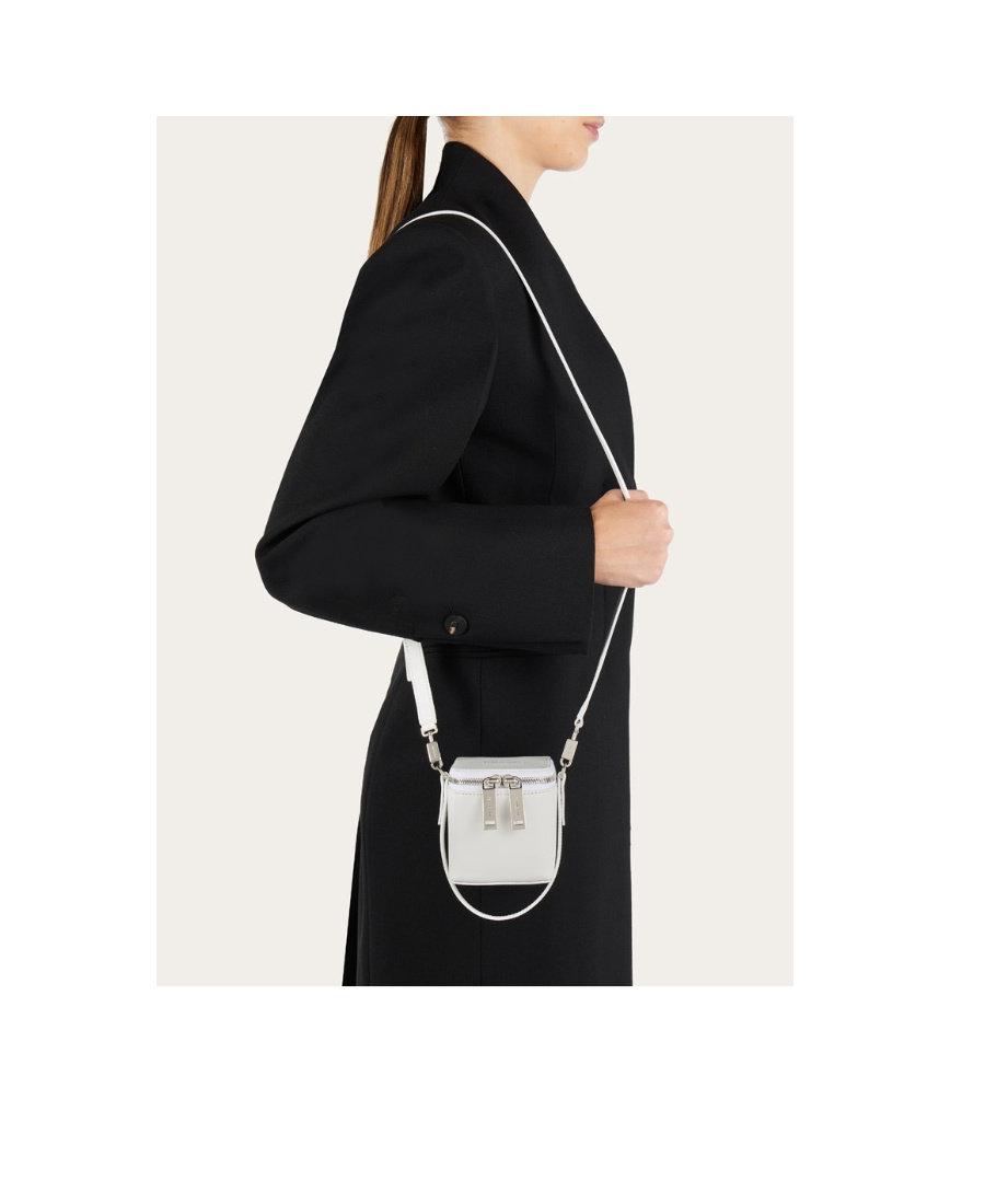 Ferragamo Woman Handbag White Size - Calfskin In White