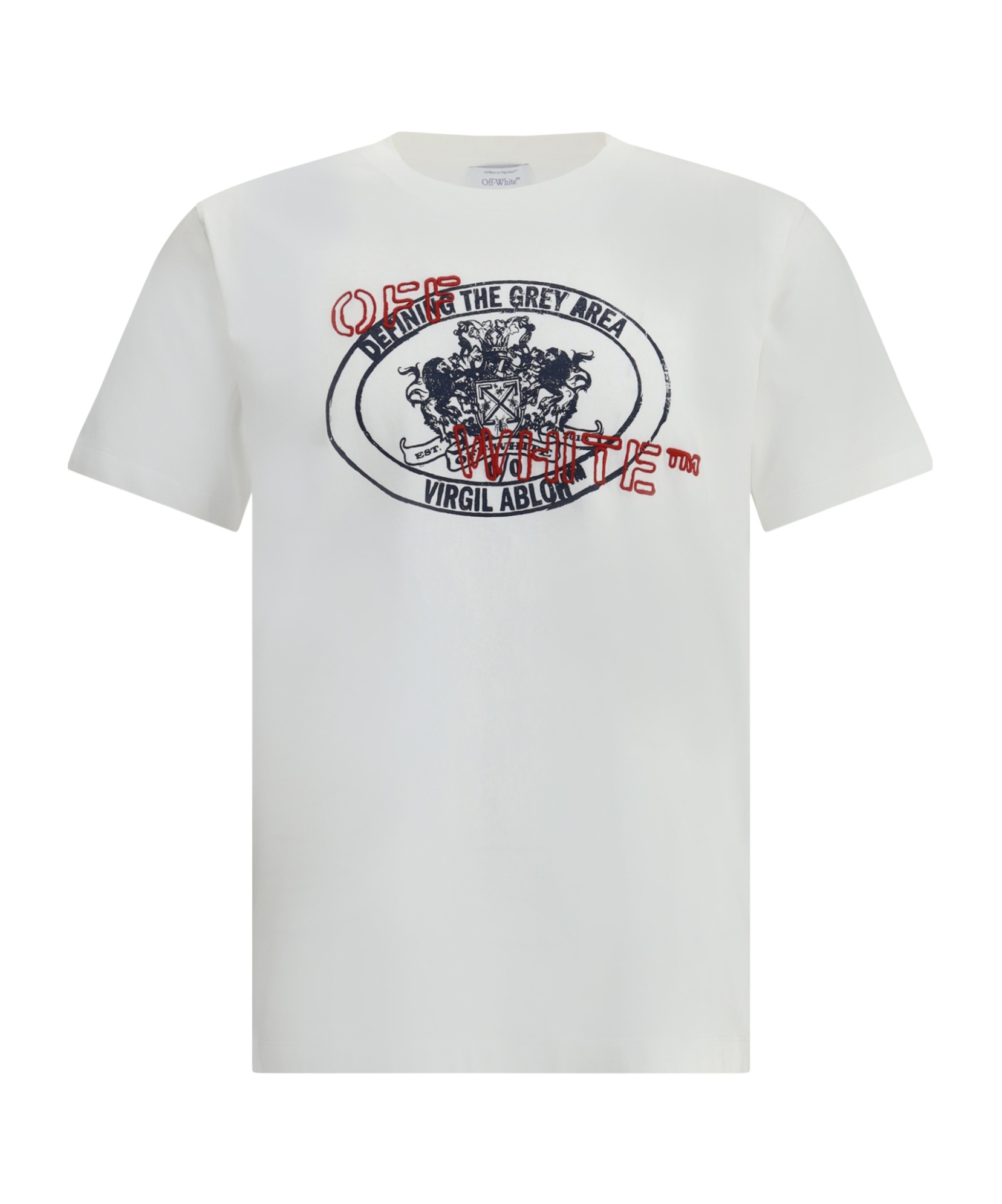 Off-white Stamp Arrow Short-sleeve T-shirt In White