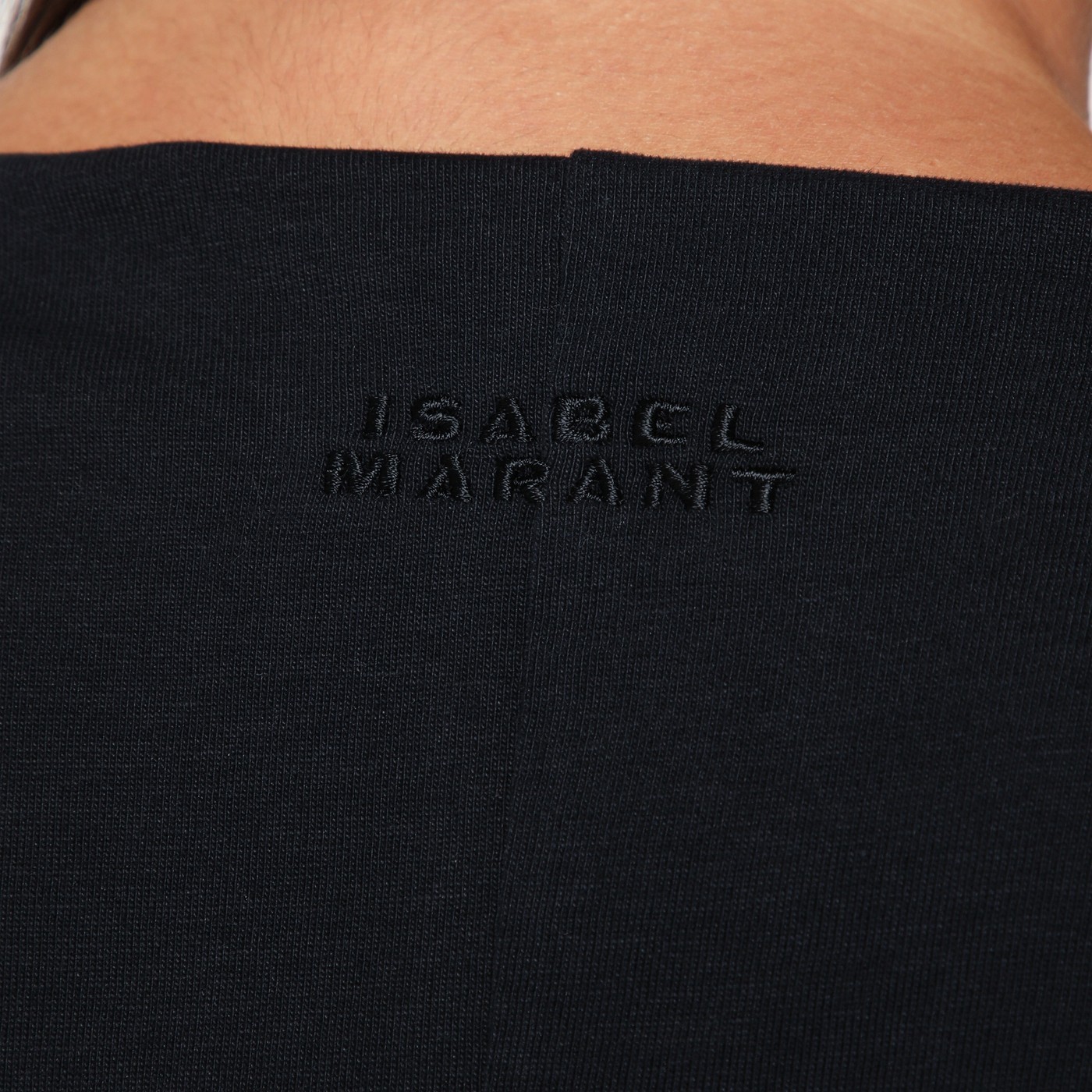Isabel Marant Nadela Dress In Cotton In Black