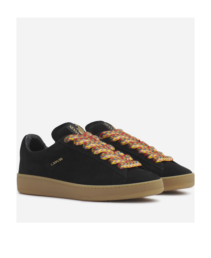 LANVIN LANVIN LITE CURB LOW-TOP SNEAKERS