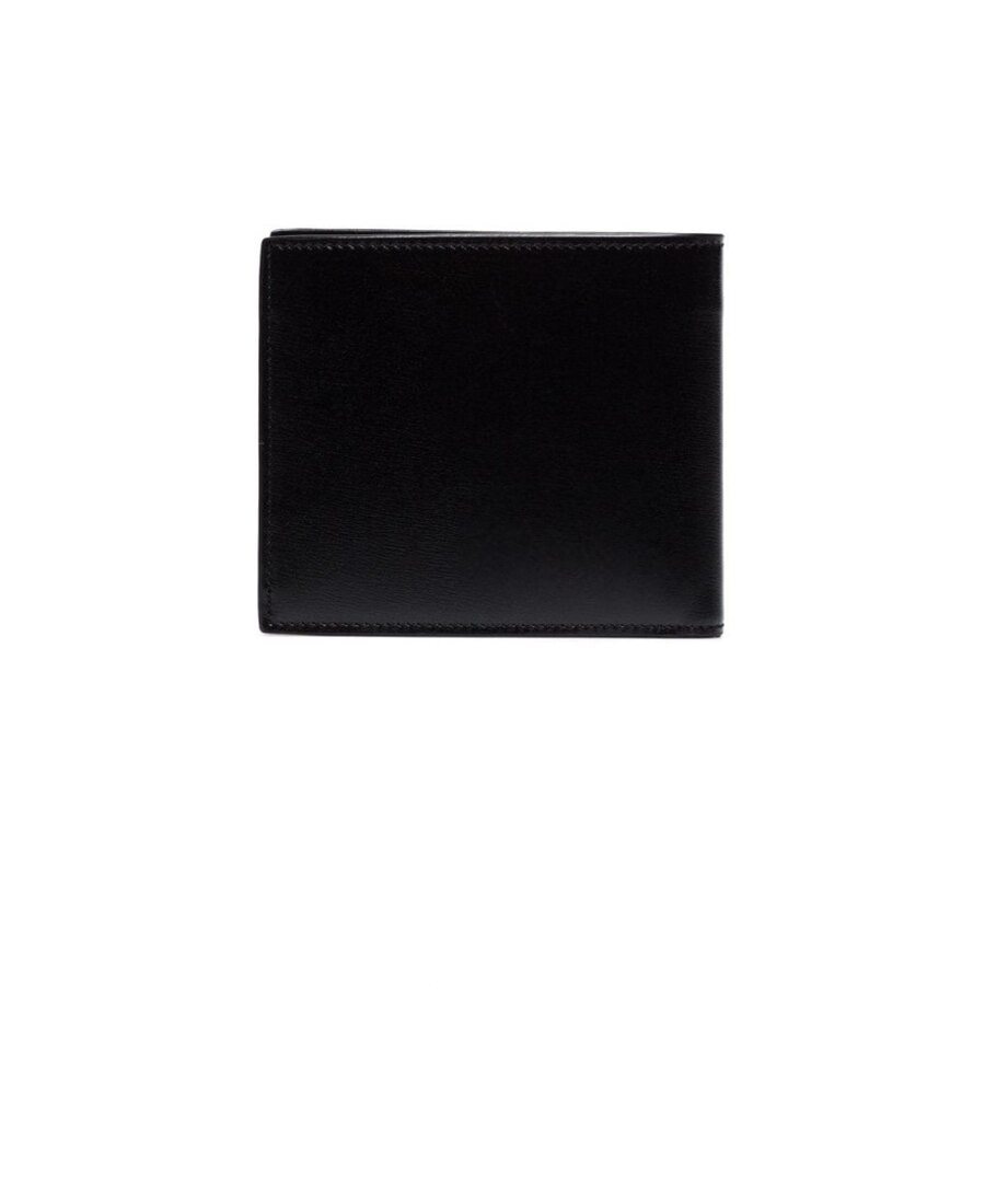 Saint Laurent Clean Lines Bi-fold Horizontal Wallet In Black