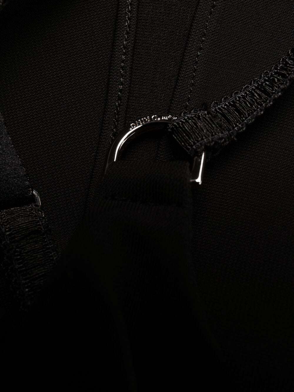 OFF-WHITE SCARF DETAIL SLEEVELESS DRESS