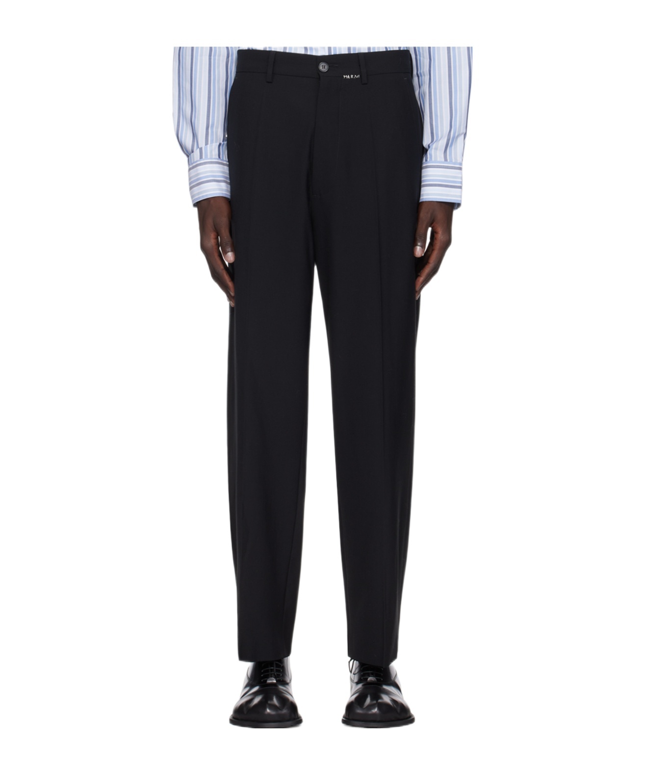 Marni Belt-loop Casual Pants In Black