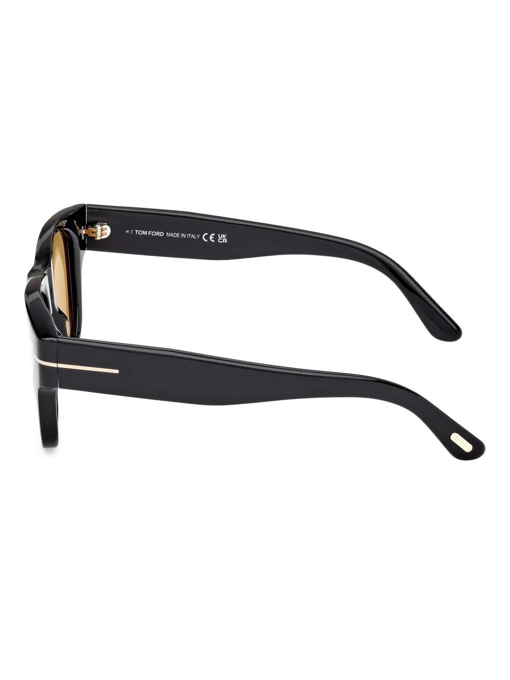 Tom Ford Eyewear Square Frame Sunglasses In Neutral