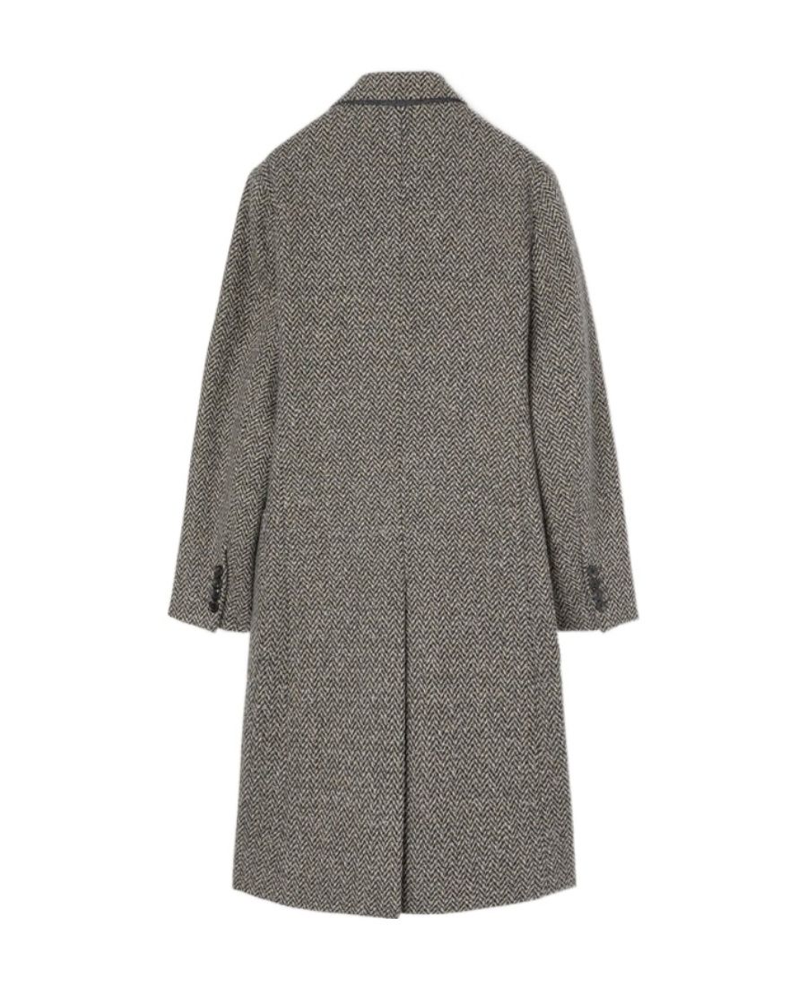 Loro Piana Herwin Double Breasted Coat In Gray