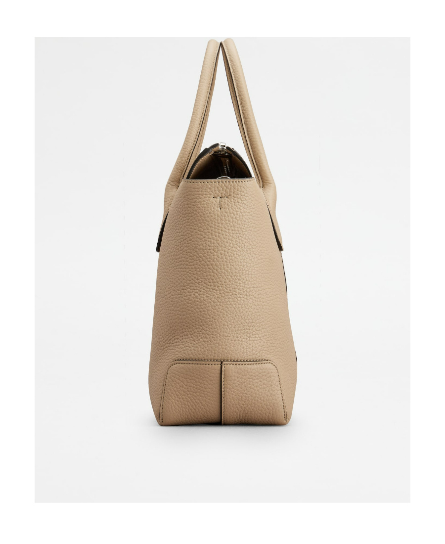 Tod's Di Bag Medium Leather Bag In Nude