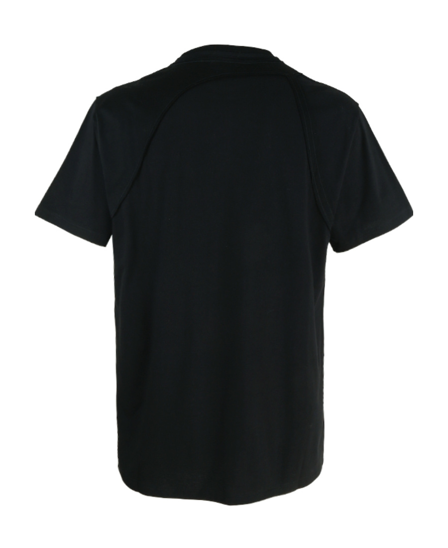 Alexander Mcqueen Short-sleeved T-shirt In Black