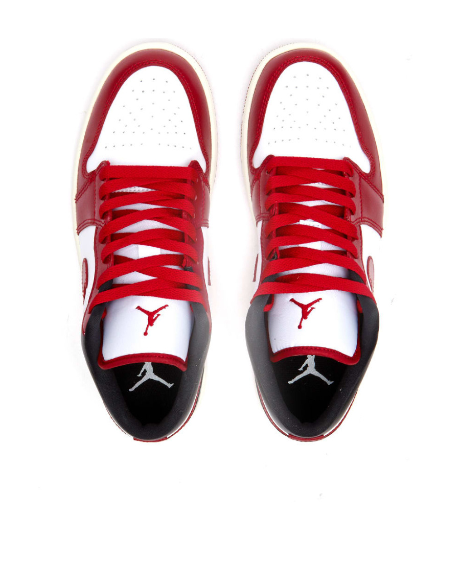 Nike Air Jordan 1 Low Sneakers In Red