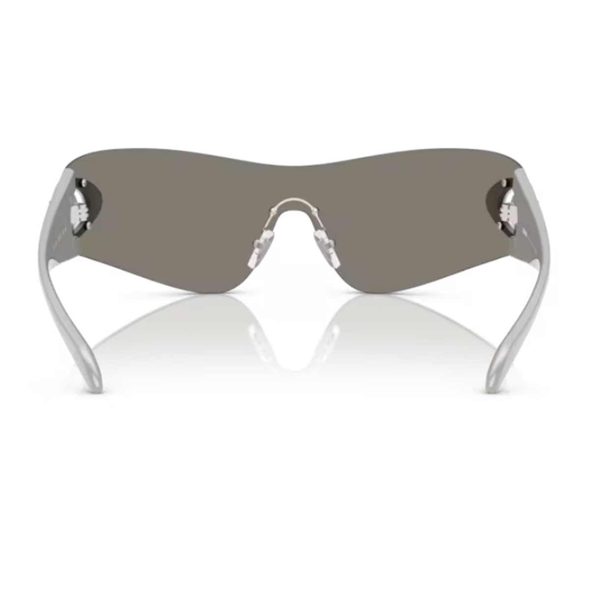 Versace Logo Sunglasses In Gray