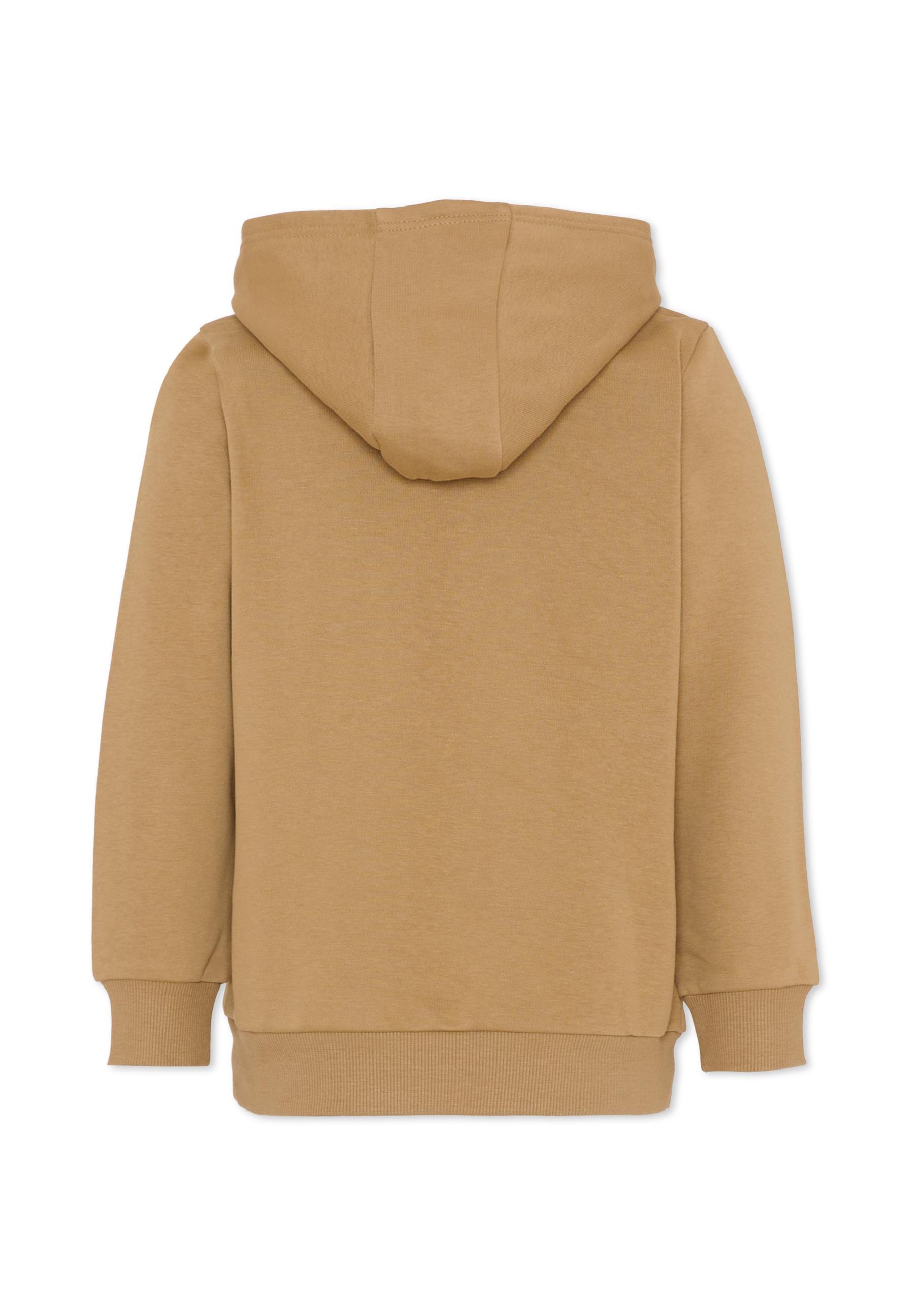Hugo Boss Long-sleeved Sweatshirt In Brown