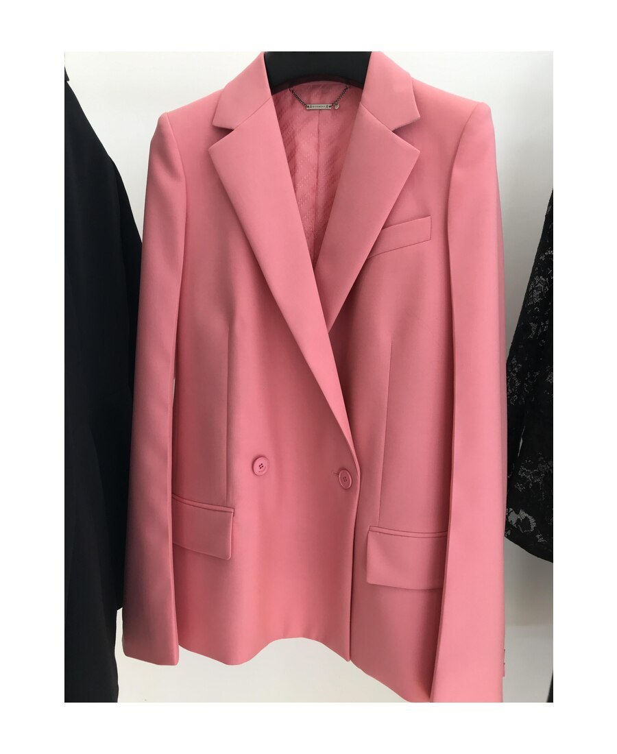 Givenchy Pink Oversized Blazer In Pink