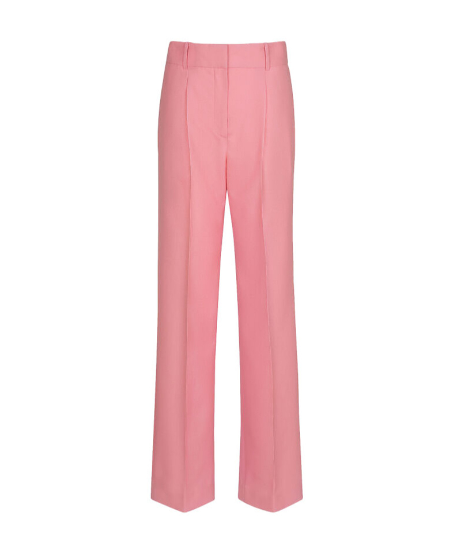 Givenchy High-waisted Tailored Trousers In Pink