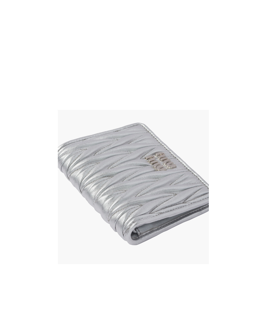 Miu Miu Carteras Y Monederos - Plata In White