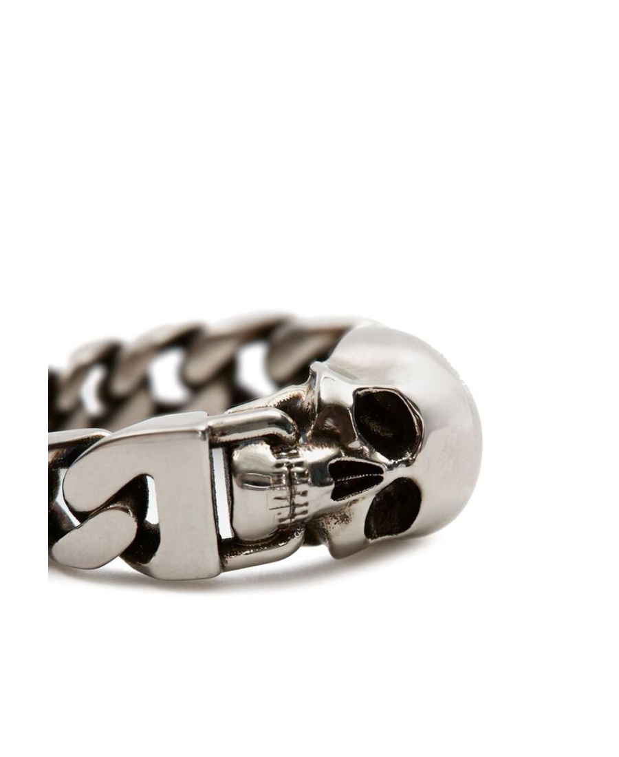 ALEXANDER MCQUEEN ALEXANDER MCQUEEN SKULL CHAIN RING