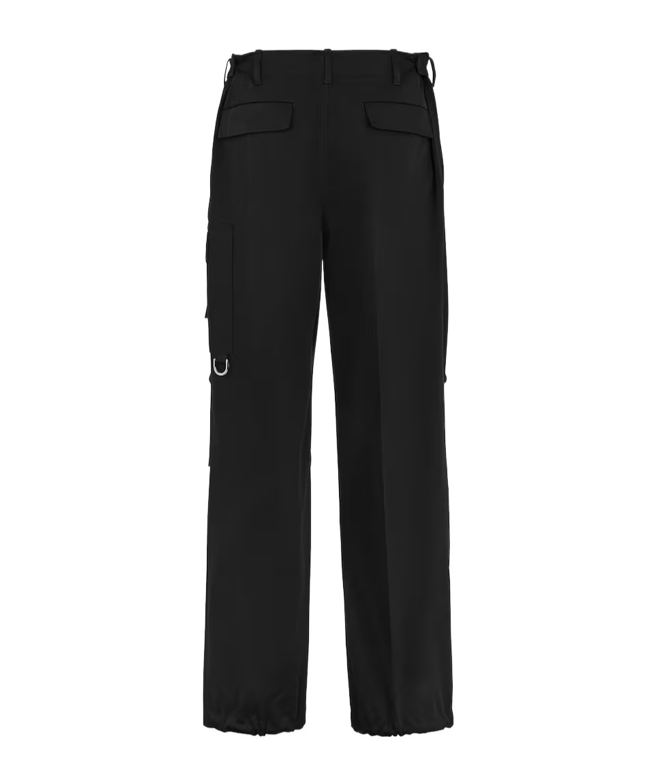Fendi Straight-leg Trousers In Black