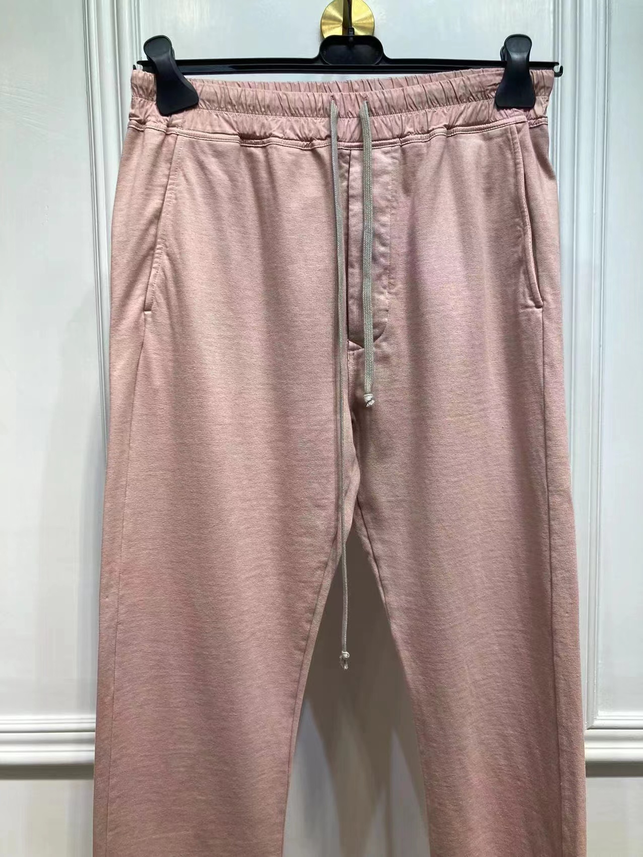 Rick Owens Drkshdw Logo Sweatpants In Brown
