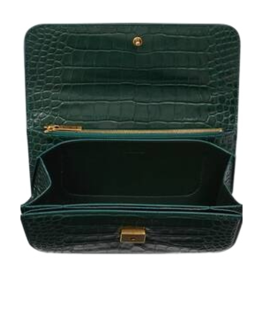 Balenciaga Small Gossip Satchel Bag In Green