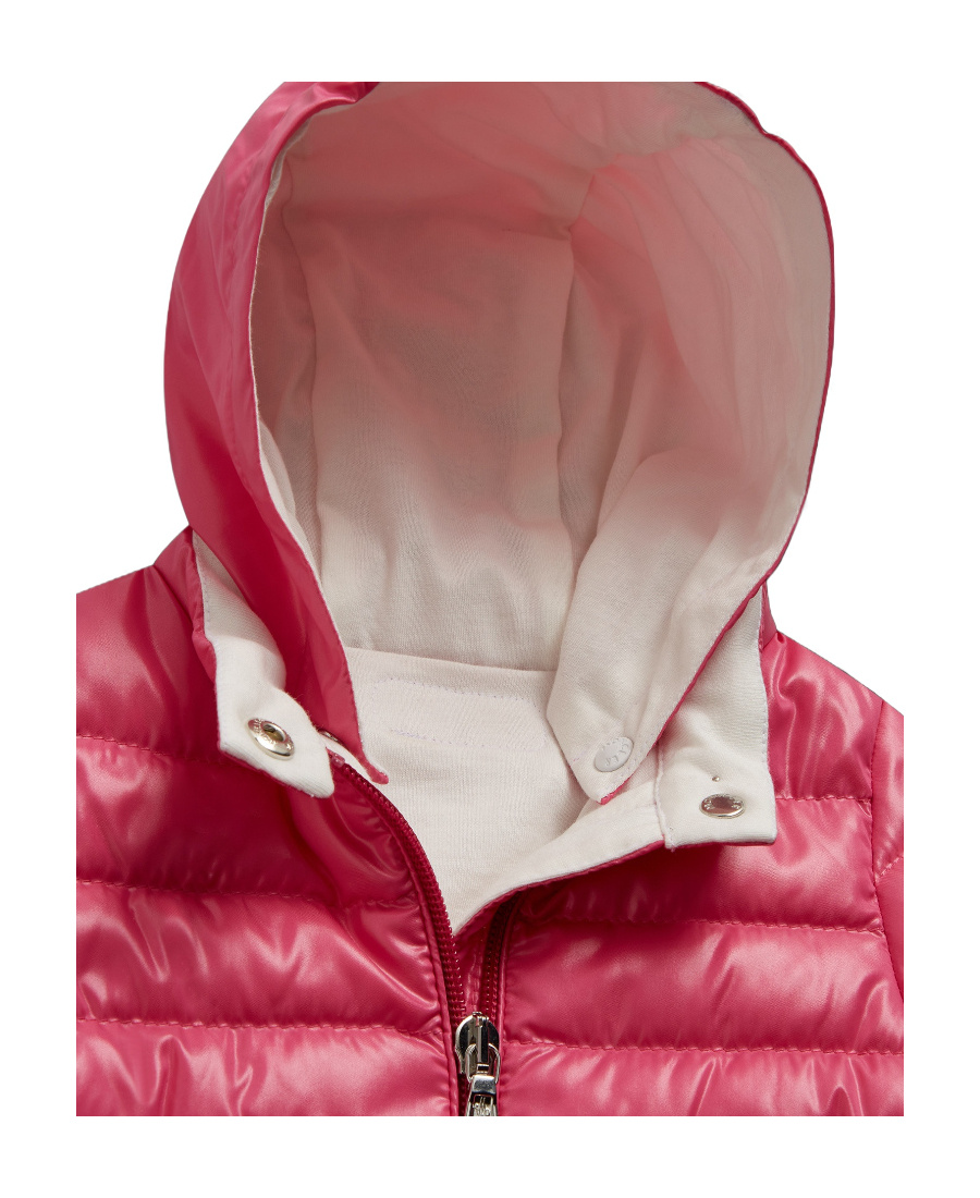 Moncler Paulas Zipper Down Jacket In Pink