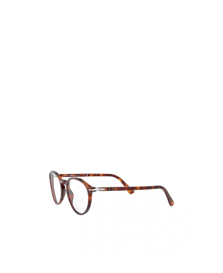 Persol Logo Flat Mirror In Brown