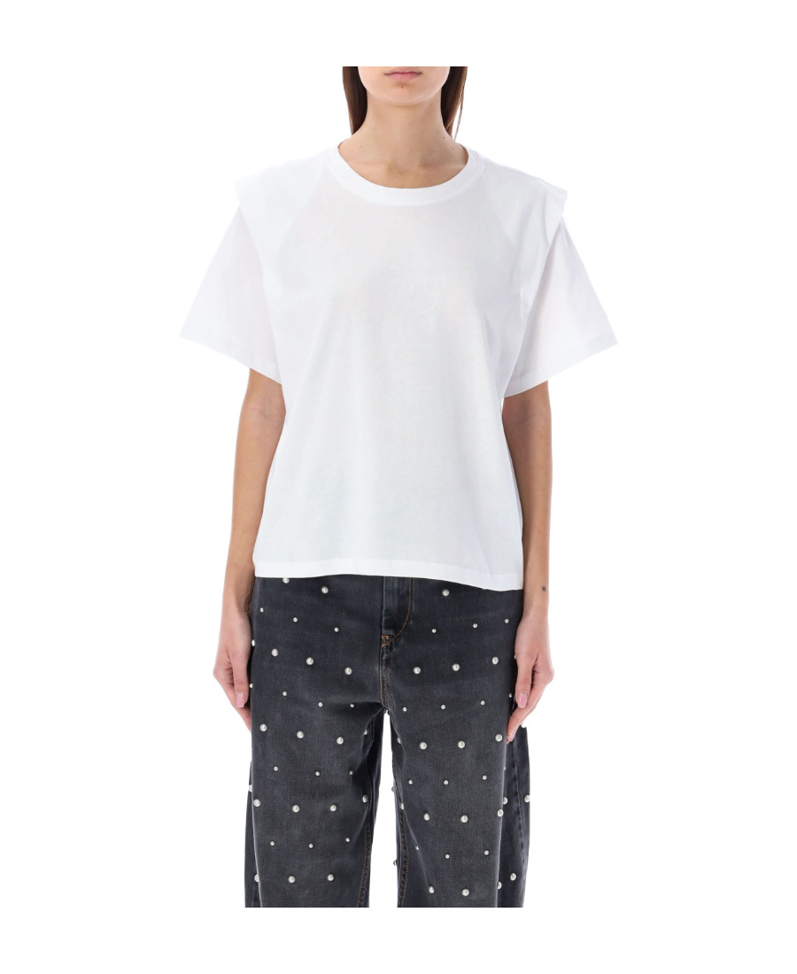 Shop Isabel Marant Logo Short-sleeved T-shirt In White