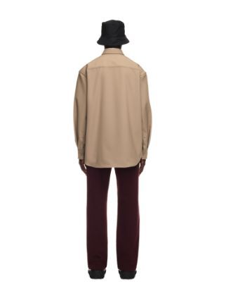 Off-white Long-sleeve Shirt In Nude