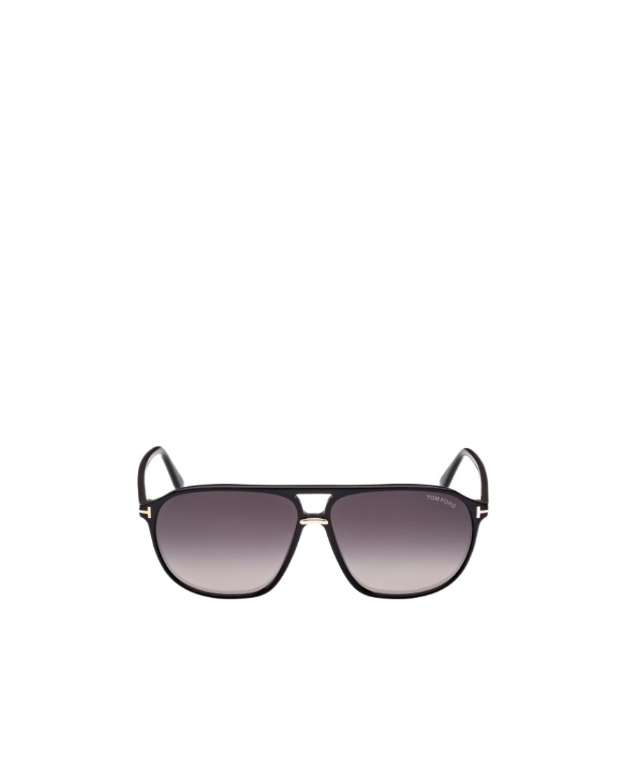 Tom Ford Eyewear Aviator Frame Sunglasses In Black