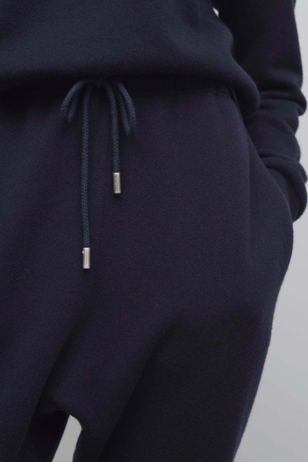 The Row Drawstring Lounge Pants In Black