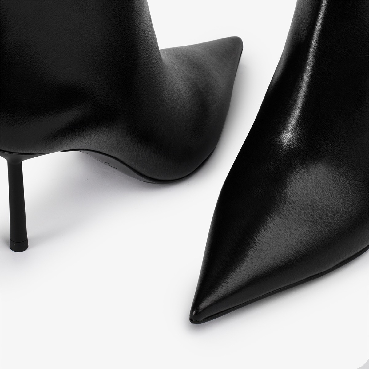 Le Silla 105mm Zip Boots In Black