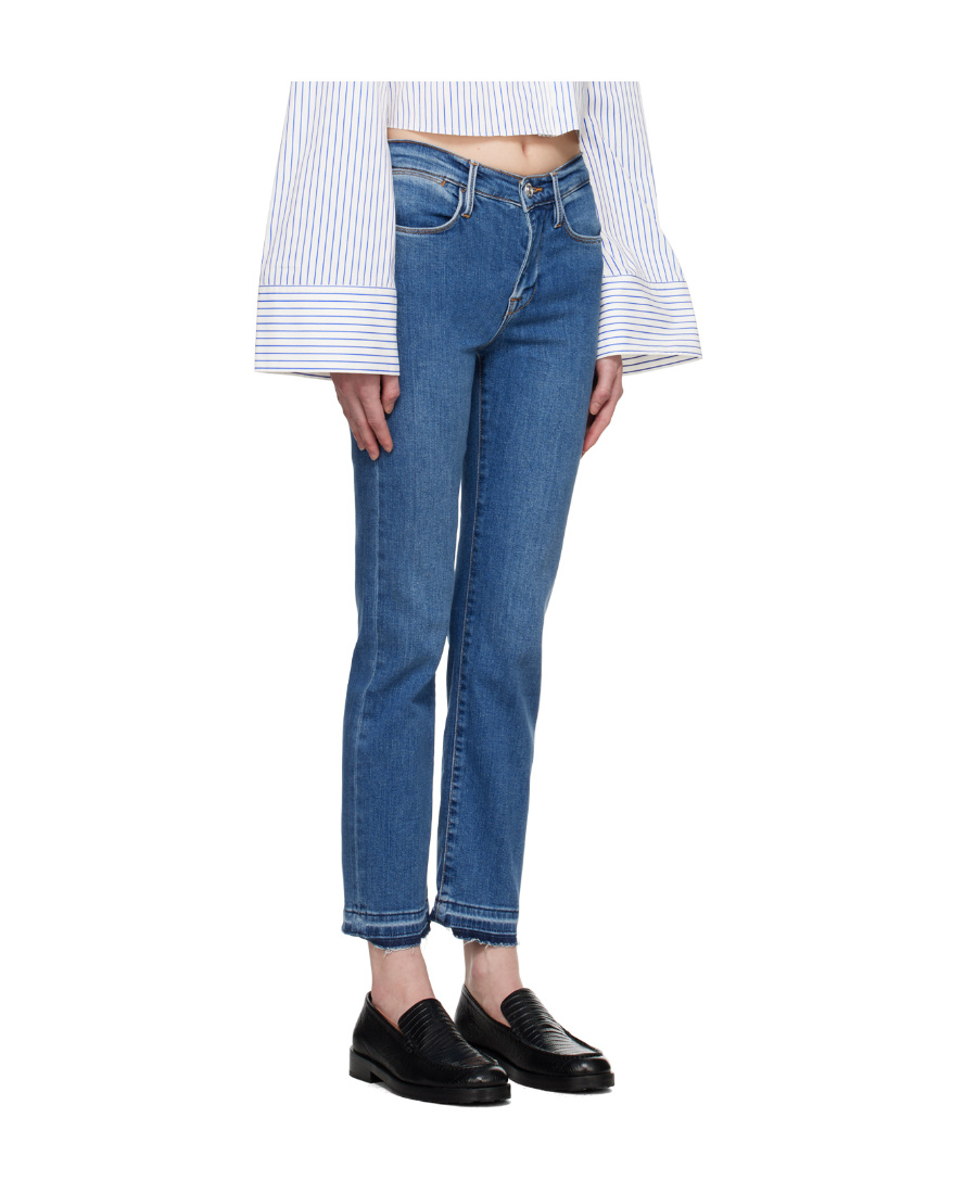 FRAME STRAIGHT STRETCH JEANS 