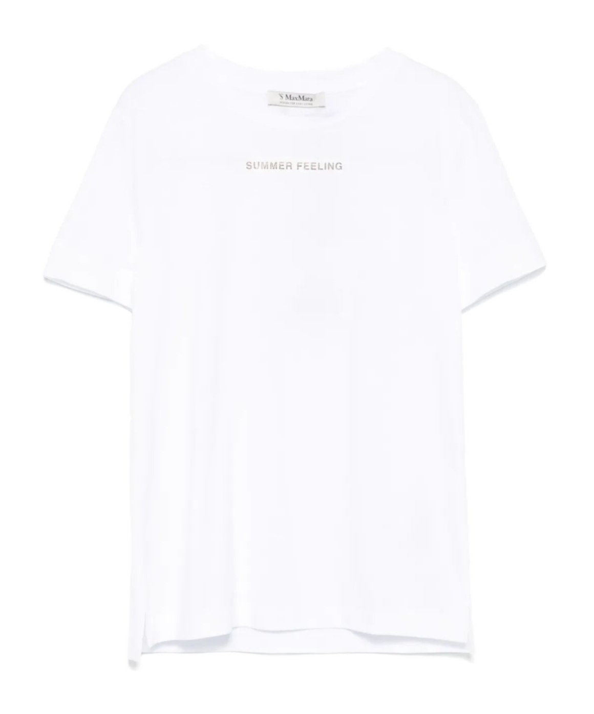 Max Mara ` `lusso` T-shirt In White