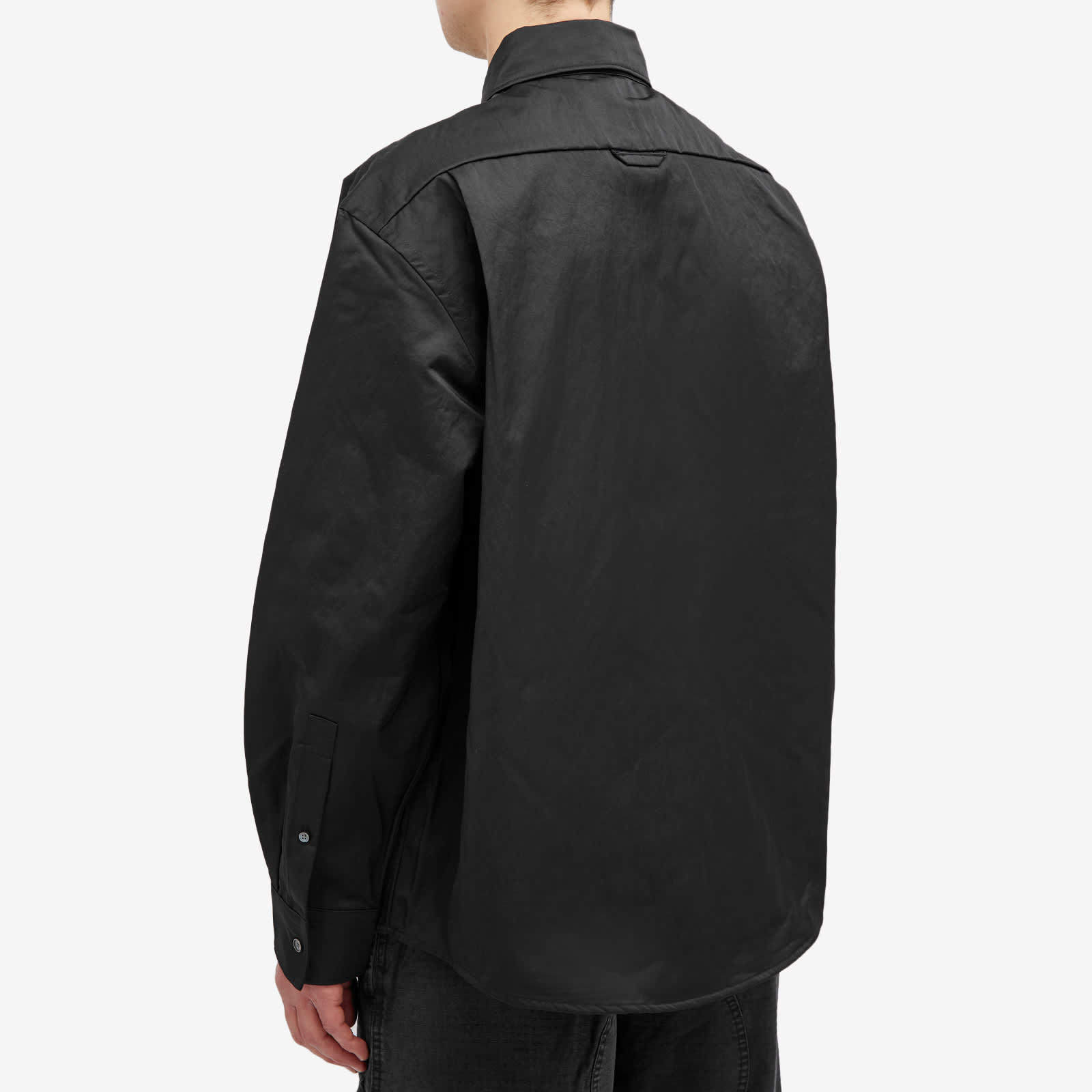 Acne Studios Long-sleeved Casual Jacket In Black