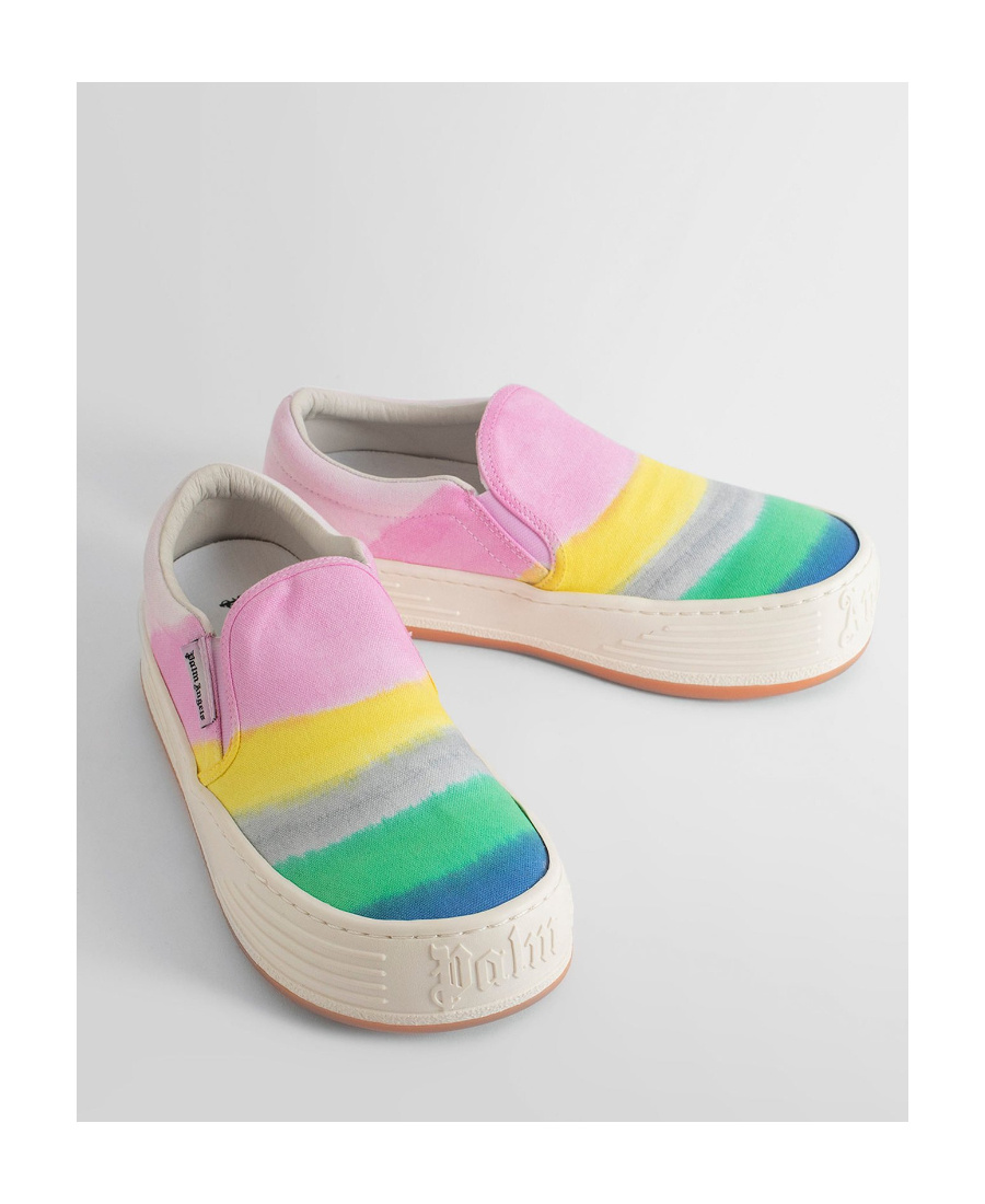 Palm Angels Suede Slip-on In Pink
