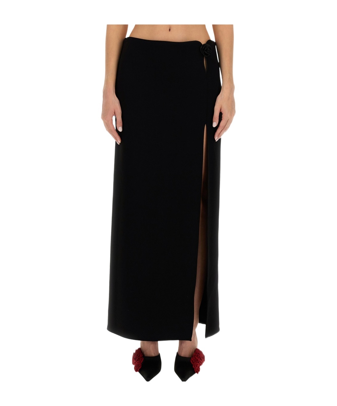 Magda Butrym Long Skirt In Black