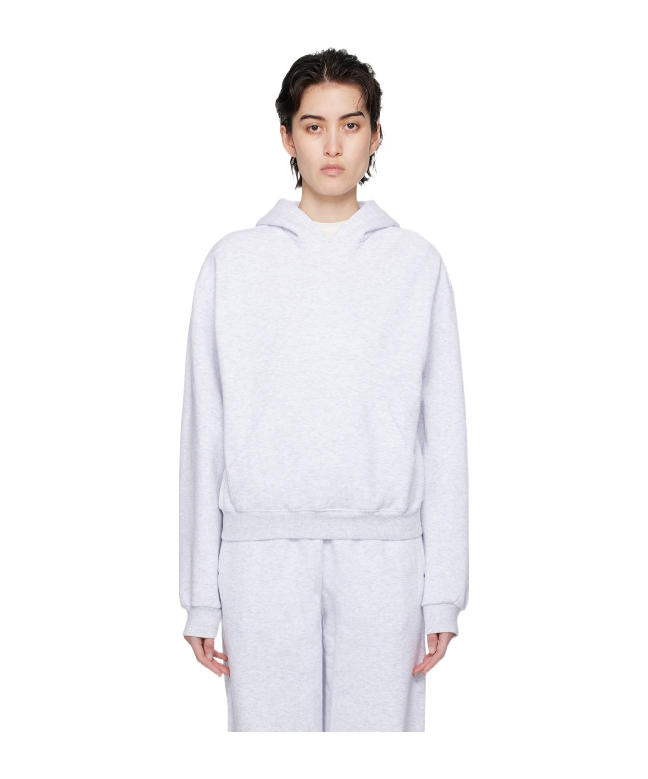 Skims Long-sleeved Sweater In White