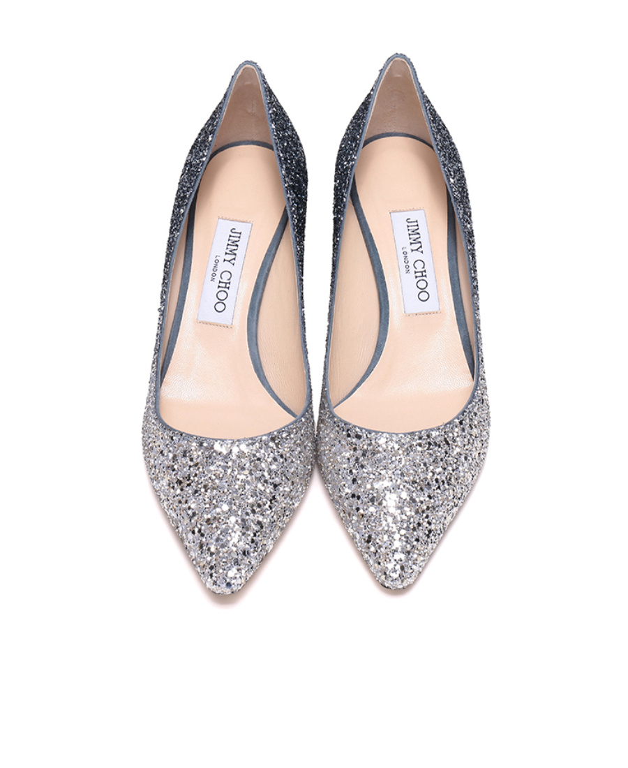 Jimmy Choo Romy 60 Glitter Pumps In Multicolor