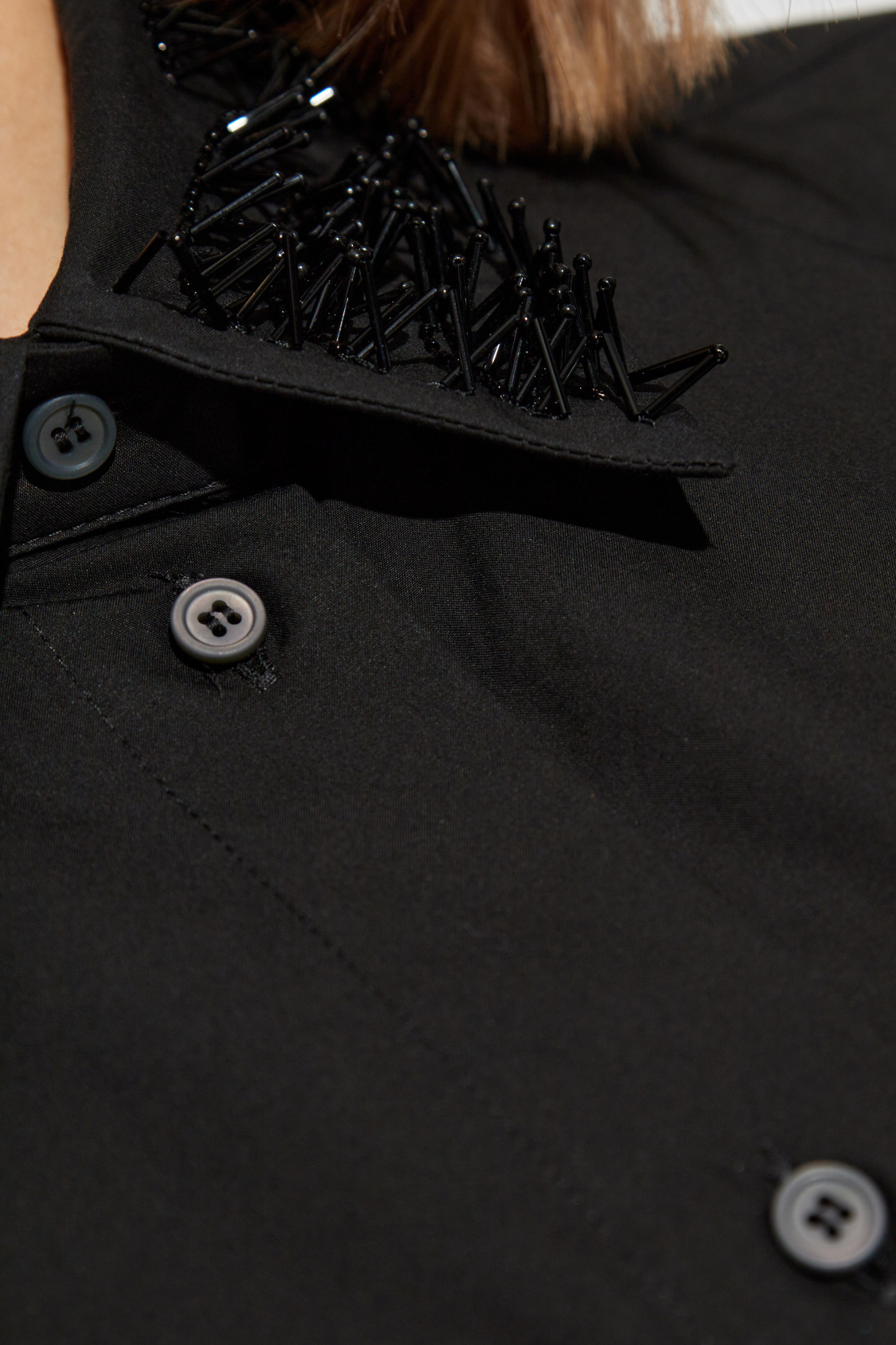 Fabiana Filippi Sleeveless Shirt In Black