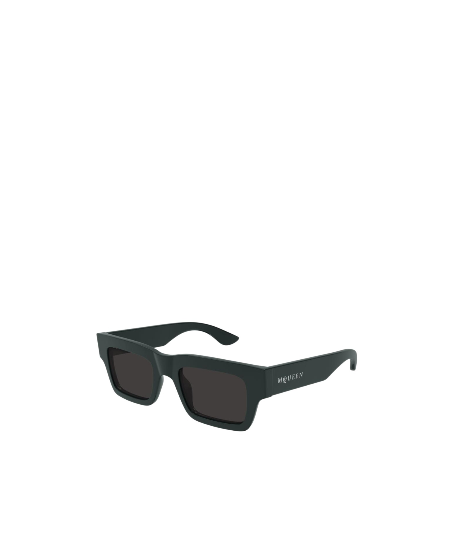 Alexander Mcqueen Frame Sunglasses In Black