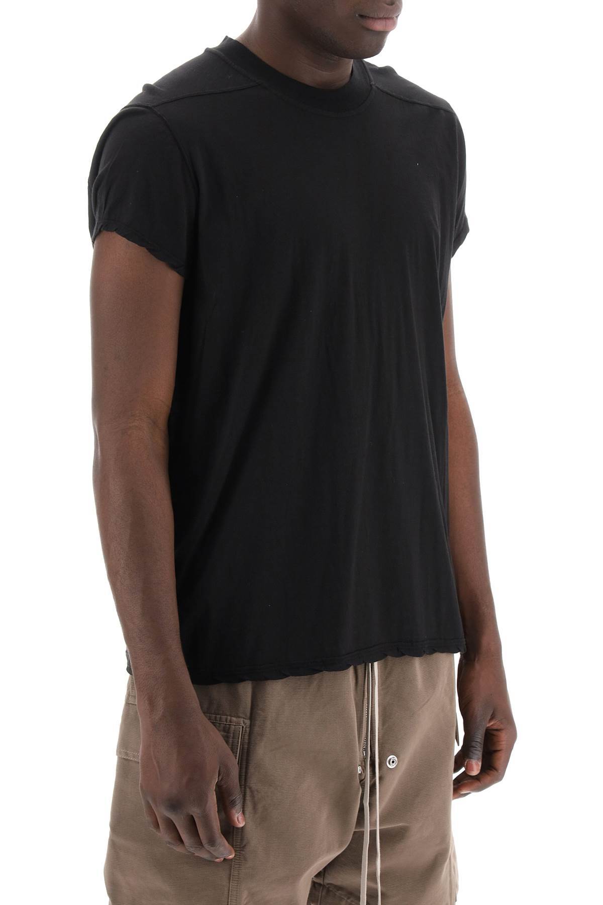 Shop Rick Owens Drkshdw Small Level Cotton T-shirt In Black