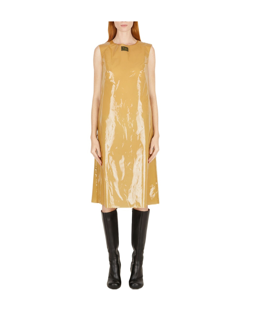 RAF SIMONS LOGO SLEEVELESS DRESS
