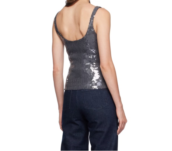 16arlington Devereau Sequin-embellished Top